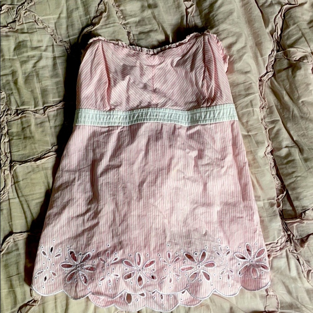 Lilly Pulitzer Sear-sucker Top